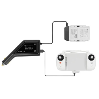 

HOBBYINRC 2-in-1 Car Charger for XIAOMI FIMI X8SE Drone Battery Remote Controller