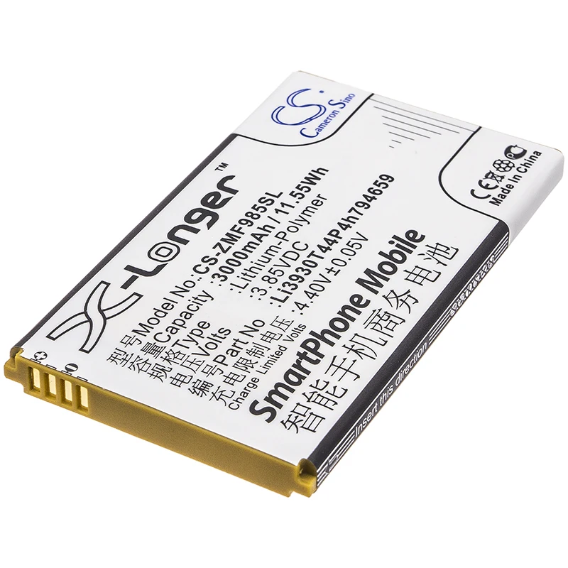 Аккумулятор cameron sino 3000 мАч для at& T Speed 2 zte MF288 MF985 at& T Li3930T44P4h794659 zte Li3930T44P4h794659