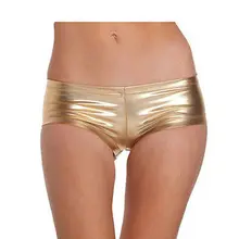 Женские сексуальные шорты из искусственной кожи, сплошной купальник, бразильский купальник, купальник пуш-ап