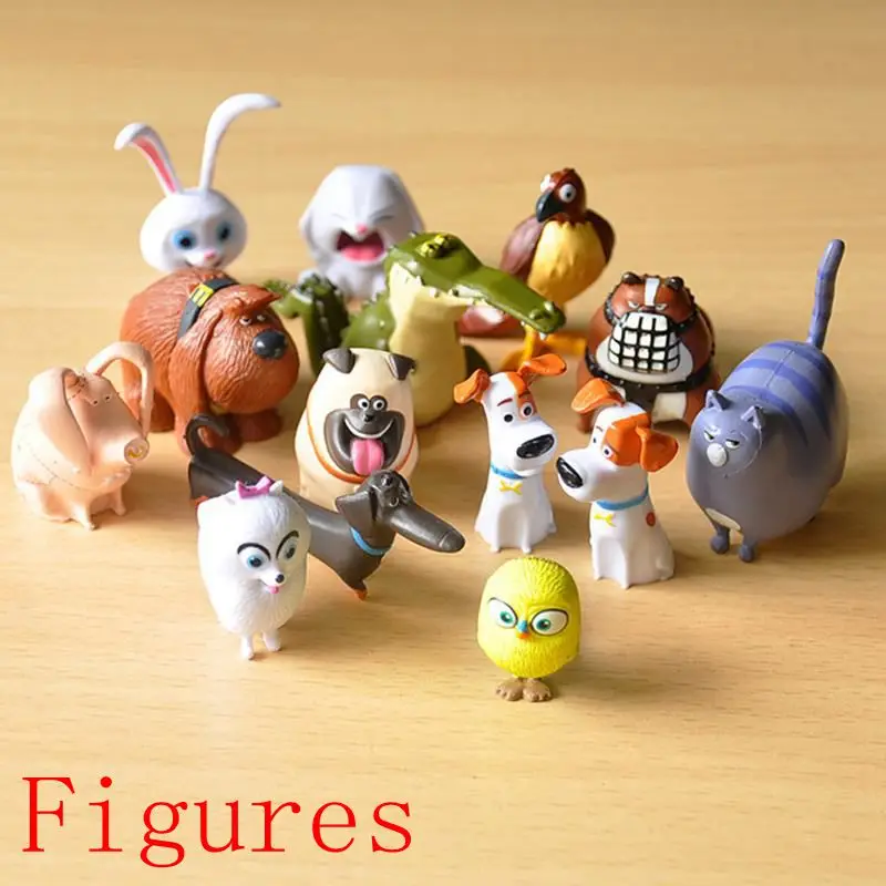 14pcs1set 20 см милые животные, собака игрушка Бадди Мел снежок таксы домашние любимцев щенок Рождественский подарок для детей - Цвет: 14pcs1set