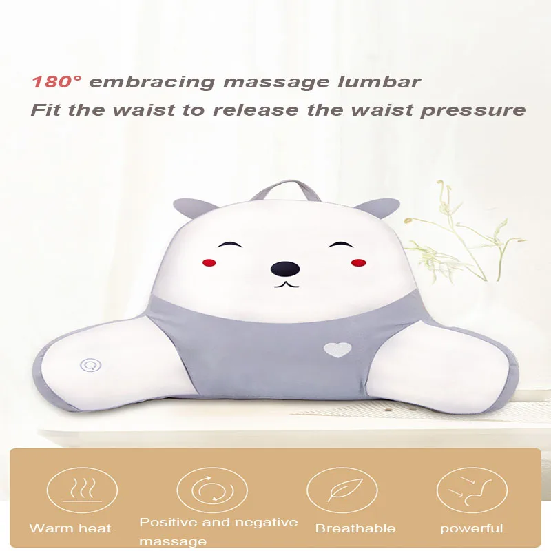 Waist Cushion Massager Smart Massage Waist Back Shoulder Backache Lumbar Cervical Vertebra Office Multifunction Electric