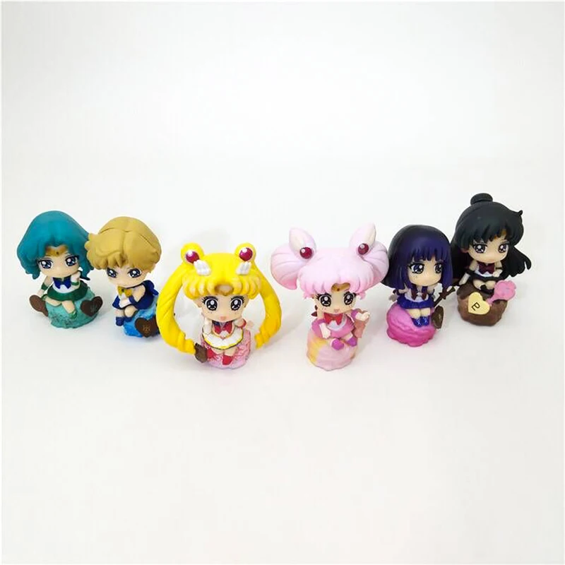 Сейлор Мун конфеты игрушки Базовая коробка яйцо крем кукла искусственная