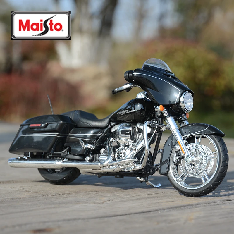 Goedkoop Maisto 112 2015 Street Glide Speciale Diecast Legering Motorfiets Model Speelgoed