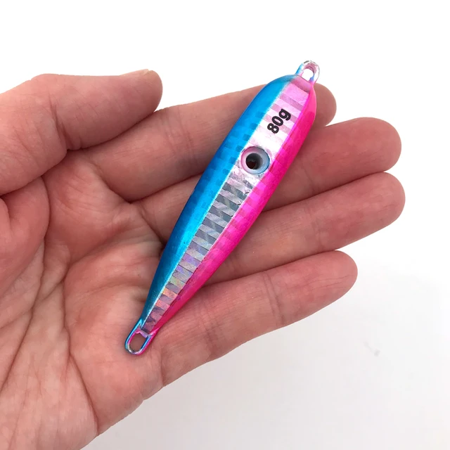 inchiku Squid Octopus lure 40g 60g 80g 100g Bottomship Sinking Slow Metal Jig Head Skirt Hook Saltwater Fishing Marlin Lure Bait Color A without hook