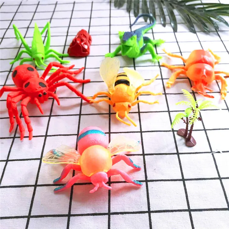 

Bag Model Insect Jungle Paradise Transformation Model Play House Toys Beneficial Wisdom Toy CHILDREN'S Toy Mixed Batch