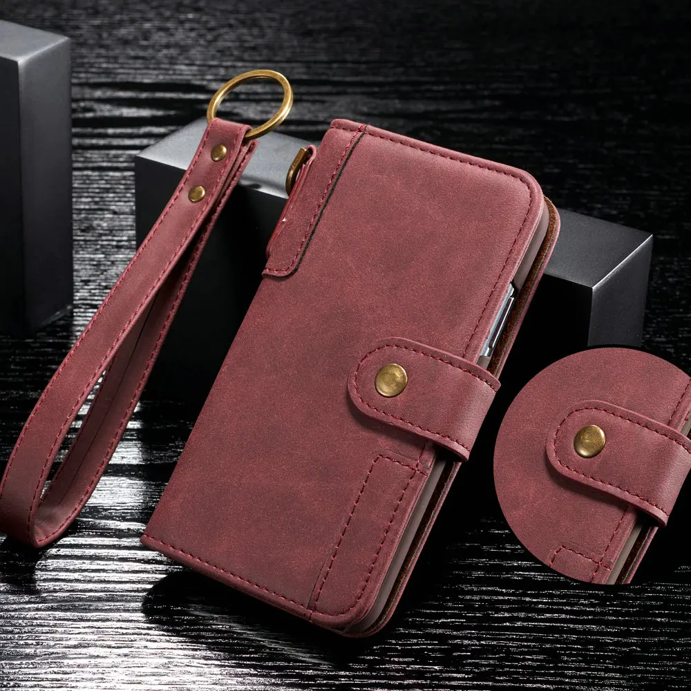 牛皮挂绳皮套苹果11 (145)