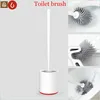 Youpin Yijie TPR Vertical Storage Toilet Brushes and Holder Cleaner Set Silica Bathroom Glue Bristles for xiaomi Cleaning Tool ► Photo 2/6