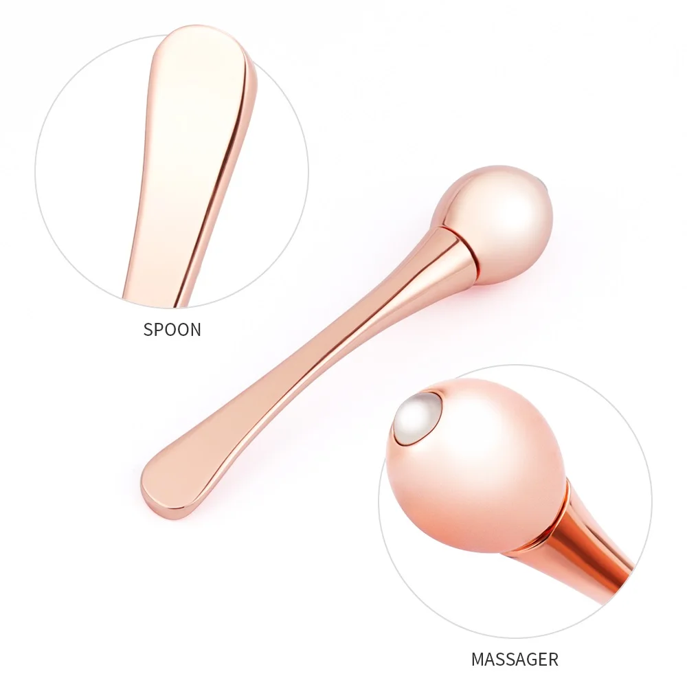 Mini Eye Massage Stick Anti Eye Pouch Dark Circles Massager Device T-shape Face Lifting Massage Facials Thin Face Magic Stick
