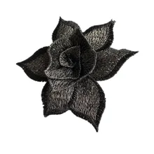 Three-dimensional flower embroidery cloth water soluble computer embroidery patch clothing decorative accessories handmade DIY