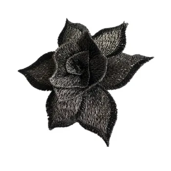 

Three-dimensional flower embroidery cloth water soluble computer embroidery patch clothing decorative accessories handmade DIY