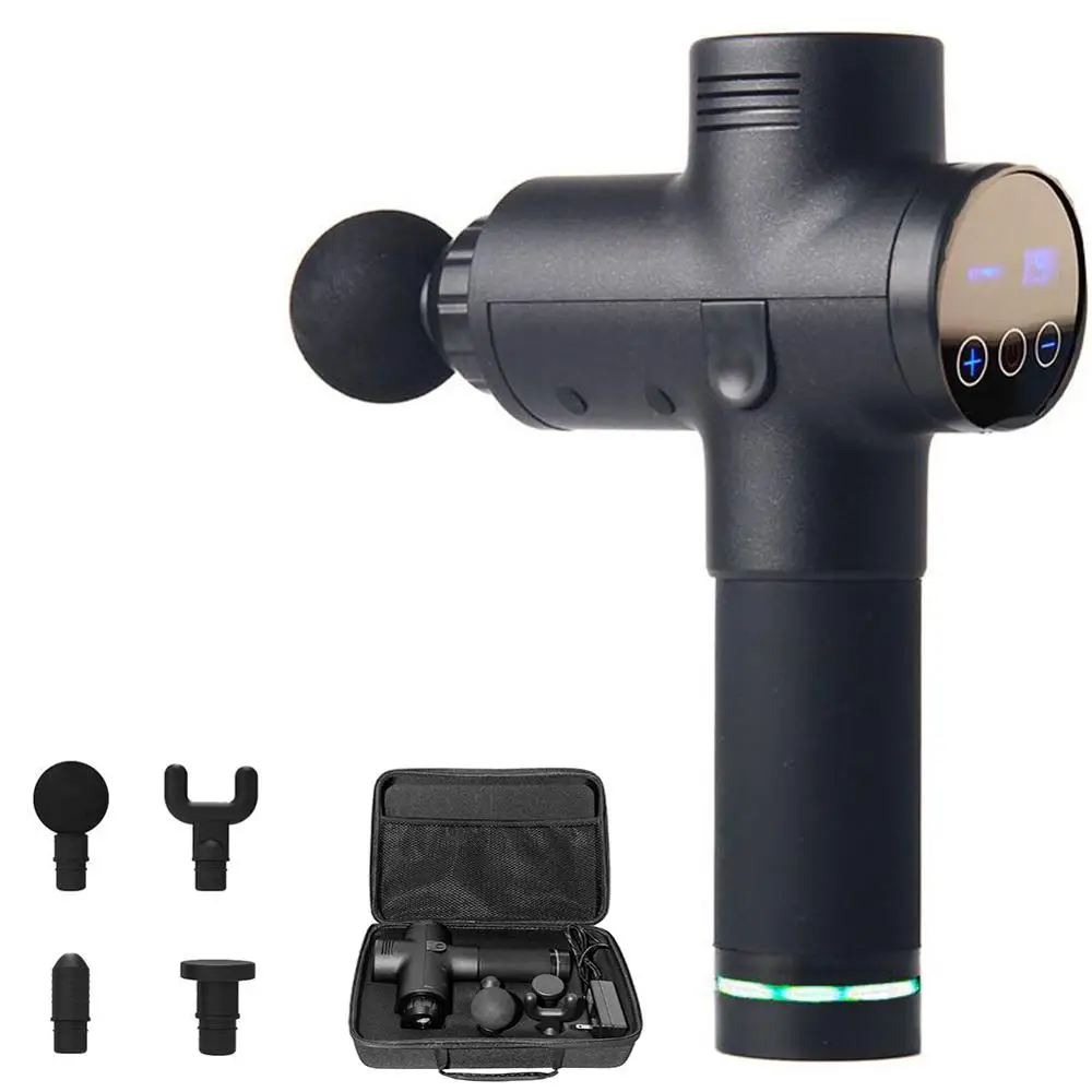 

Massage Gun Muscle Massager Ultra-Quiet 20 Speeds Level Deep Tissue Massager