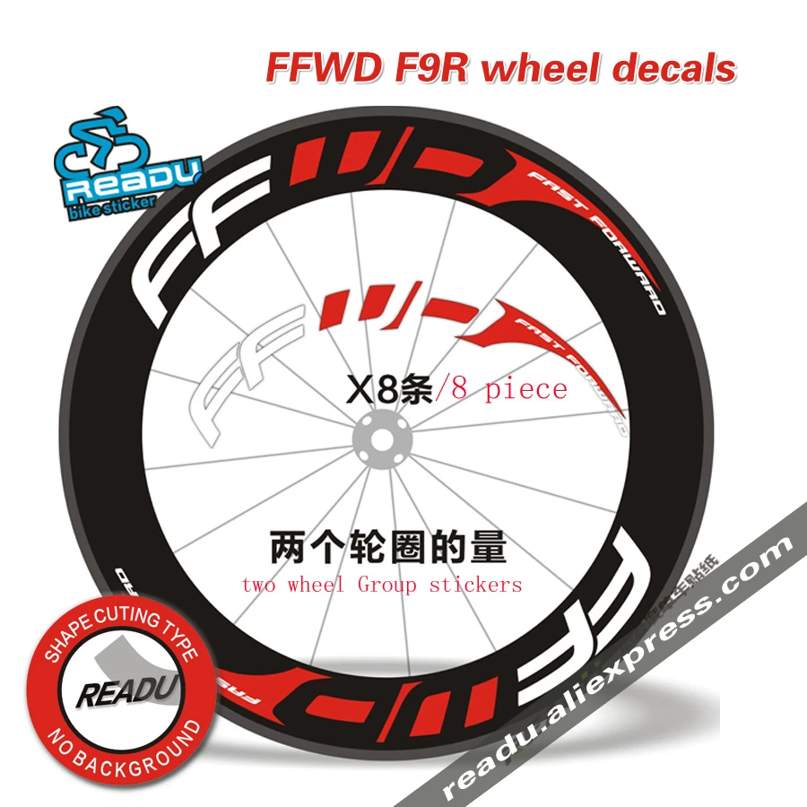 Pegatina para bicicleta FFWD F9R, calcomanías para rueda bicicleta de carretera, adecuado para llantas de 80/88, para dos stickers|sticker bicycle stickersbicycle wheel - AliExpress