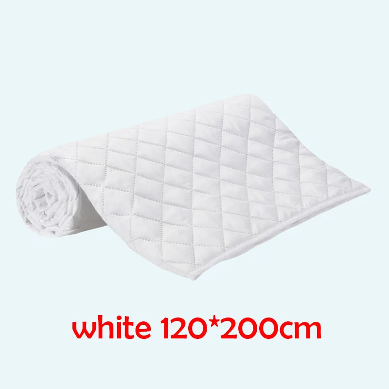 White 120x200cm Xiaomi Youpin 8H двойной Антибактериальный Матрас протектор машинная стирка мягкая Нескользящая комфортная кровать матрас против клещей - Цвет: White 120x200cm