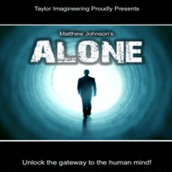 

Alone By Matthew Johnson (DVD+Gimmick) Mentalism Magic Tricks Illusions,Close up,Magia Toys,Professional Magician Props