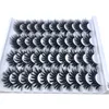 20 Pairs 18-25 mm 3d Mink Lashes Bulk Faux Thick Long Wispy Natural Mink Lashes Pack Short Wholesales Natural False Eyelashes ► Photo 3/6