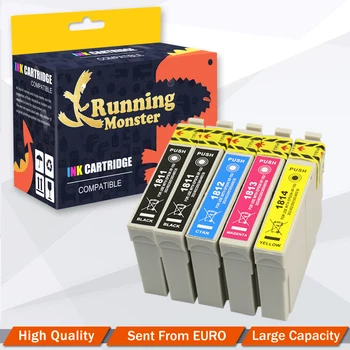 

5Pcs Compatible 18XL Ink Cartridge Replacement for Epson T1811 T1811 18XL 18XL for Epson XP30 XP102 202 305 405 205 302 402 415