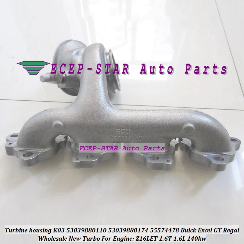 Турбинный корпус K03 53039880110 53039700110 5860016 55355617 для Opel Astra H J Corsa модели Insignia Meriva Z16LET Z16LER