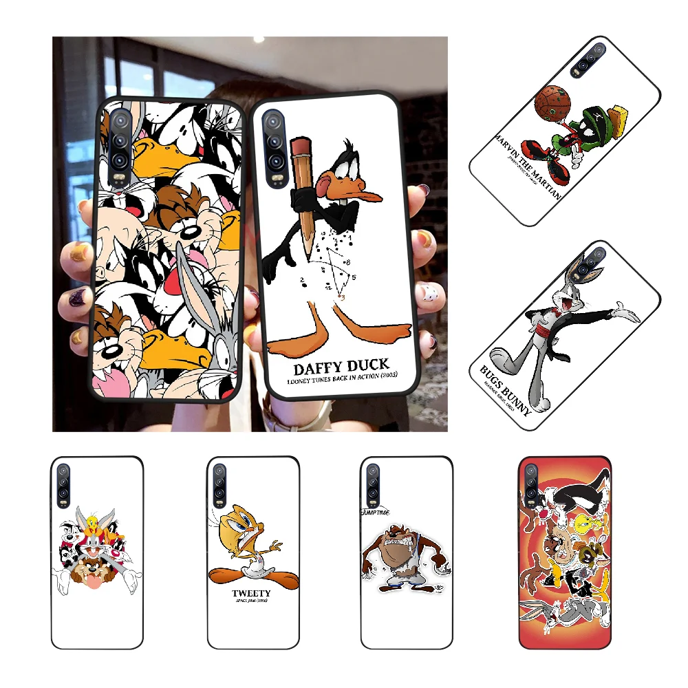 

NBDRUICAI Bugs Bunny TweetyBird Daffy Duck Looney Tunes Cover Phone Case for Huawei Honor 20 10 9 8 8x 8c 9x 7c 7a Lite view