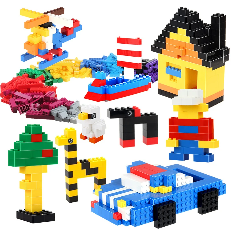 1000 2000 3000pcs DIY Blocks Mini Building Blocks City colorful Creative Bricks Educational Kids Toys Assembling Bricks