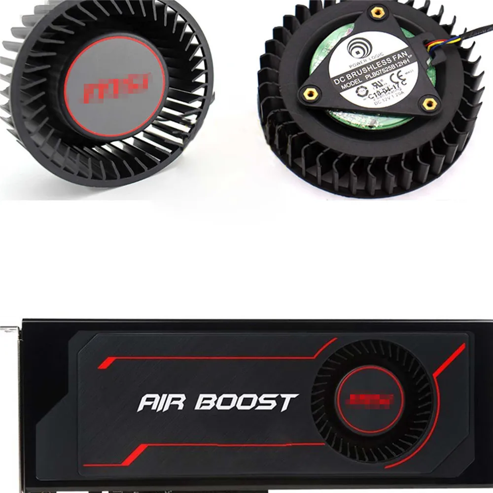 Replacement Graphics Card Turbine Cooling Fan Cooler For Rx Vega 56 Air Boost 8g Oc Public Version Cooling Fan Accessories Replacement Parts Accessories Aliexpress