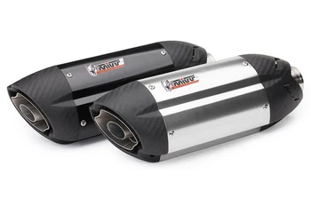 

51MM Universal Motorcycle Exhaust Modified MIVV Muffler Pipe With DB Killer Z800 Devil Monster 796 Modified Exhaust Pipe