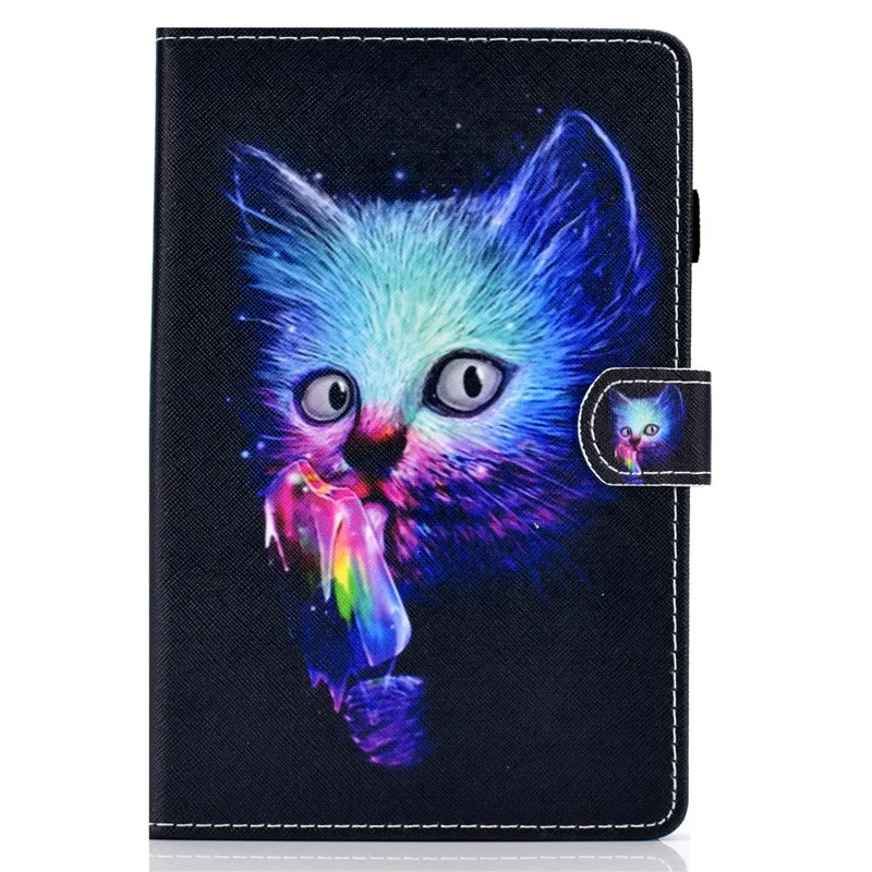 HuanCaiMaoMi Чехол для планшета samsung Galaxy Tab S6 10,5 ''SM-T860 SM-T865 высококачественный мягкий чехол с принтом на заднюю панель для samsung tab s6 t860 - Цвет: HuanCaiMaoMi