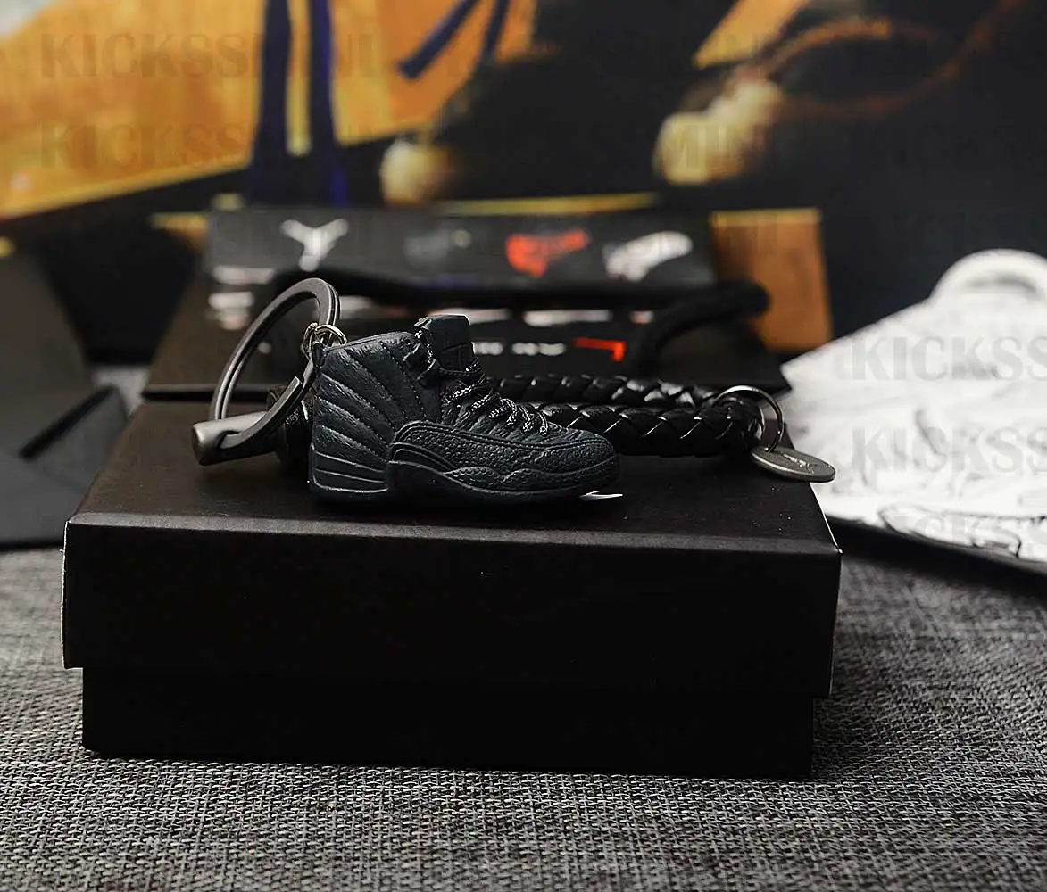 Дропшиппинг индивидуальность DIY Air Jordan Generation AIR JORDAN12 стерео 3D мини-кроссовки фигурный брелок для подарка