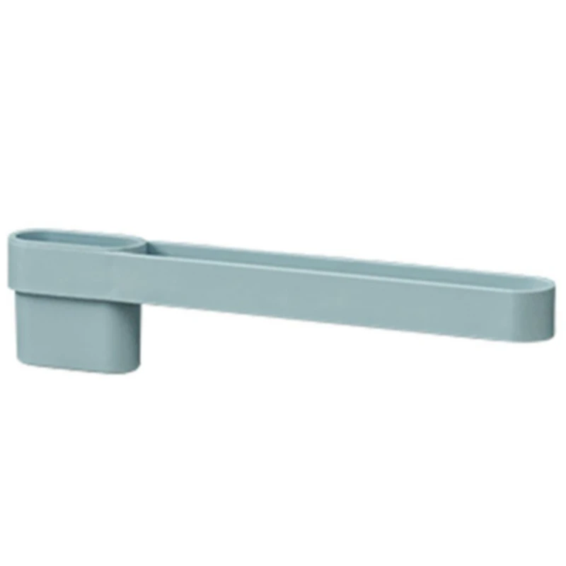 New Bathroom Punch-Free Washing Shelf Wall-Mounted Toothbrush Toothpaste Storage Box Towel Rack Kitchen Organizer
