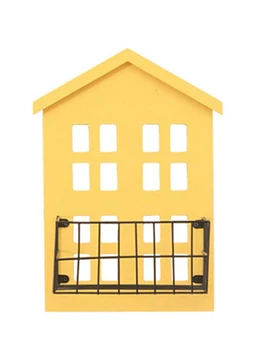 

New Practical Storage Wall Shelf Wooden House Shelving Display Unit Shelf Wall Hanging Box Craft Kitchen Garden Decorations