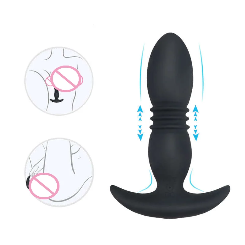 For Adults Silicone Butt Plug Remote Control Dildo Women's Sex Underwear Anal Extenders Toys 18 Shower | Красота и здоровье