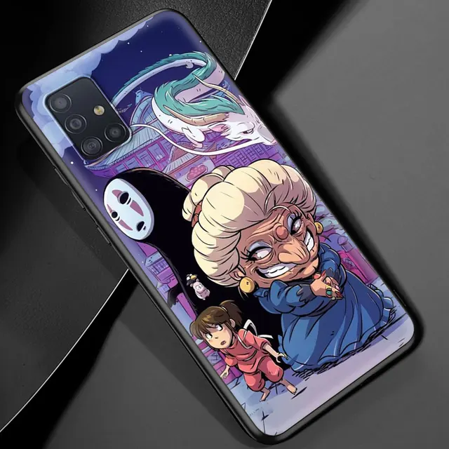 Japan Anime chihiro Spirited Away Silicon Phone Case for Samsung Galaxy A51 A71 A21S A12 A11 A31 A52 A41 A32 5G A72 A02S Cover a1