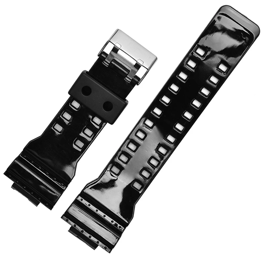 Cinturino Di Ricambio In Resina Naturale Per Casio G-Shock (Modelli GD120, GA-100, GA-110 E Affini)