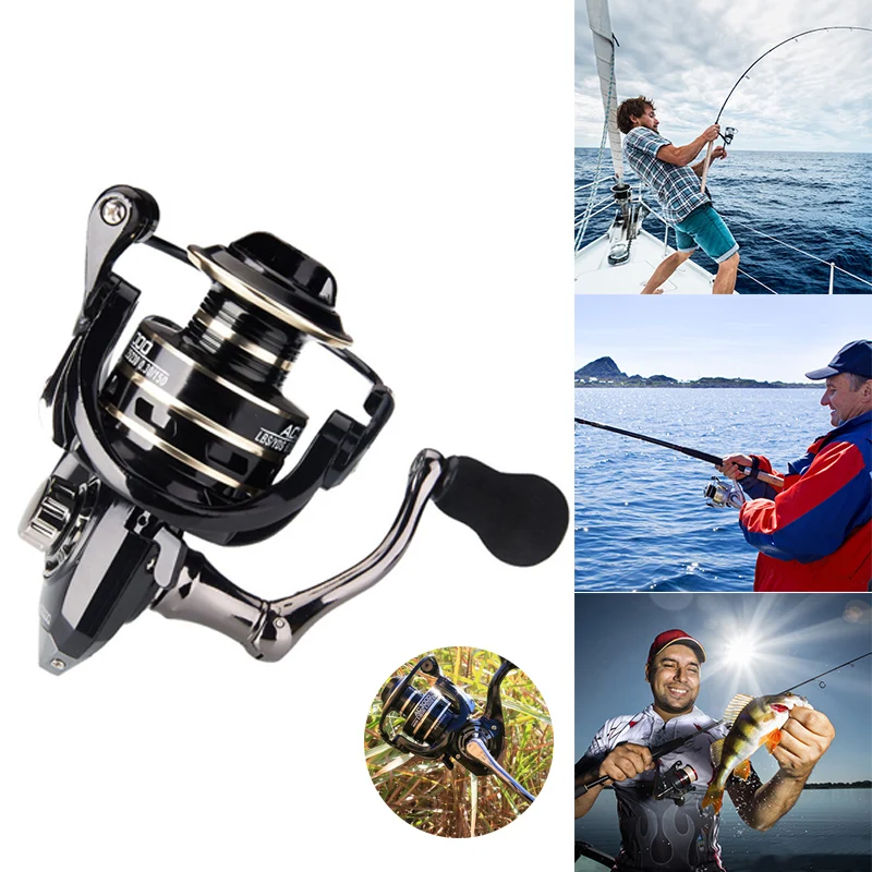 Рыболовная катушка морской океан прочная спиннинговая с полностью