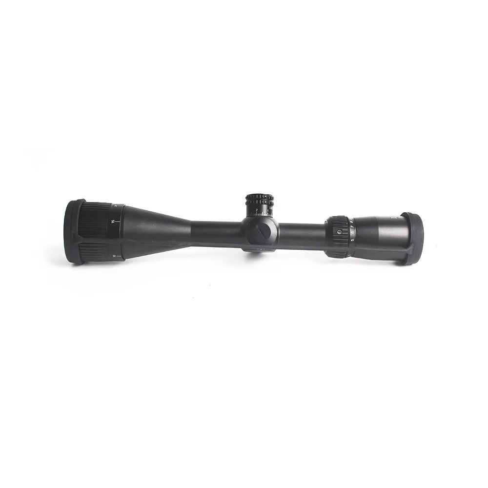 LUGER 3-12X42 AOE Тактический винтовочный оптический прицел Боковая регулировка параллакса охотничий прицел красный зеленый охотничий прицел воздушный ружейный оптический прицел для винтовки