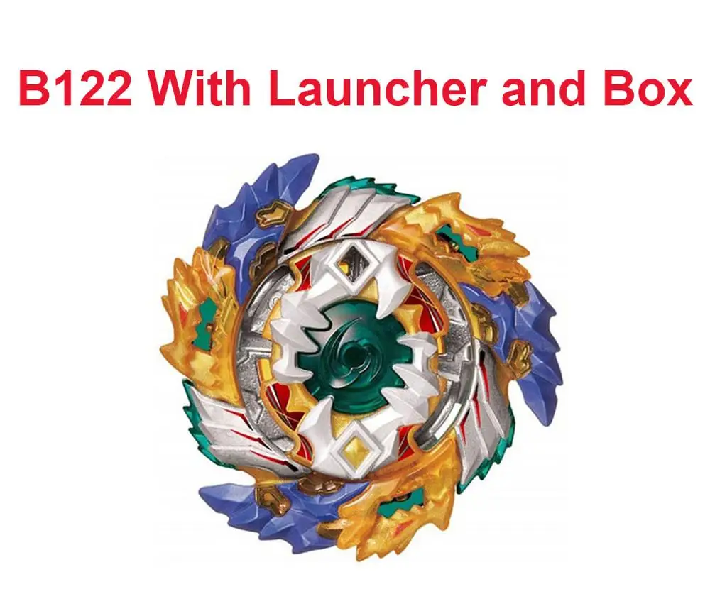 B122with box Beyblade Burst B-139 Starter Wizard Fafnir. РТ. Rs Sen bay blade с пусковым устройством Bayblade гироскоп игрушки для мальчика - Цвет: B122with box