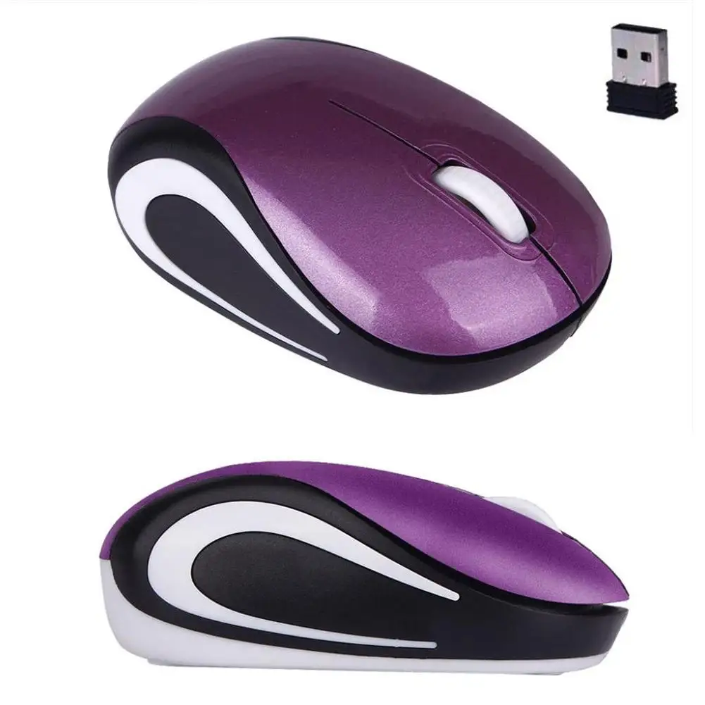 

Optical 2.4G Mini Wireless Mouse Portable Mini Mouse PC Notebook 800/1200DPI USB 3 Keys Computer Wireless Mouse