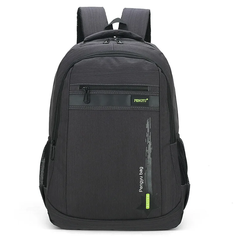

School Bag 2019 New Style Fashion Solid Color Large-Volume Wear-Resistant Waterproof Backpack Men And Women Business Trip Travel