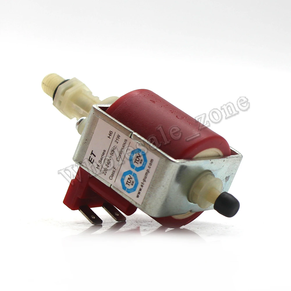 H6 21W AC 220V - 240V Plunger Gas Water Suction Electromagnetic Solenoid Pump for Washing machine / Range hood Steam generator |