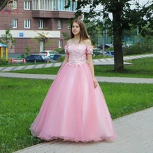 Винтажные Бальные платья, новые Бальные платья с аппликацией, Классические Вечерние платья для выпускного вечера, вечерние платья