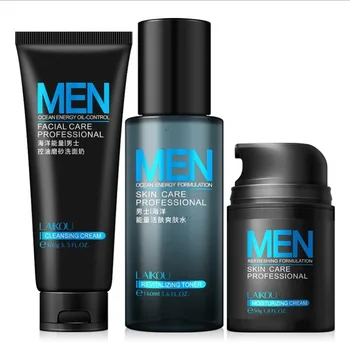 

Men Face Oil Control Moisturizing Moisturizer/Toner/ Facial Cleanser Gentle and Skin-friendly Make Skin Hydrated and Shiny