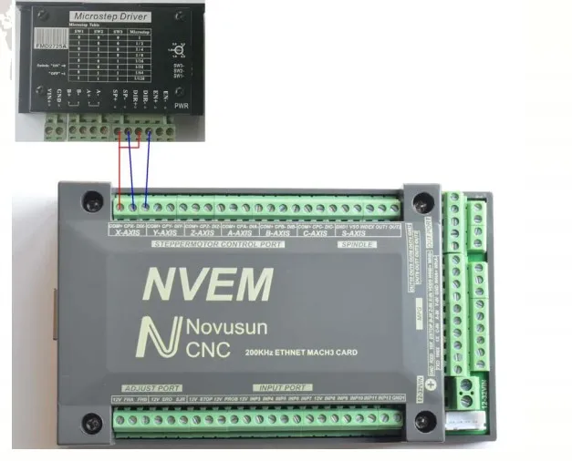 Контроллер движения с ЧПУ nvemv2.1 обновление 3 оси 4 оси 5 оси 6 оси mach3 контрольная карта Ethernet интерфейс
