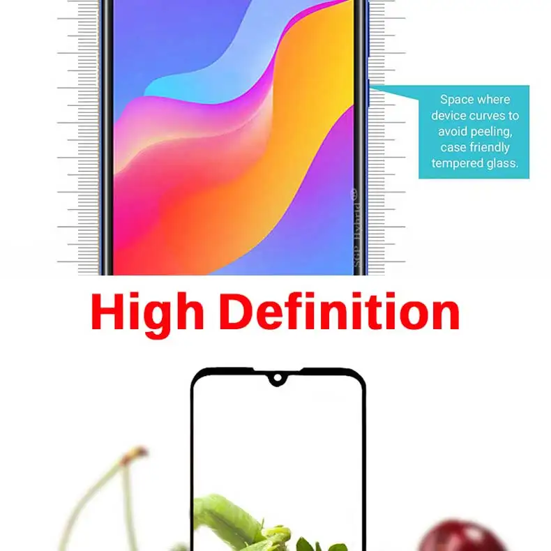 Protective Glass on For Huawei Honor 10 20 Lite V10 V20 8X 8C 8A 8S Honor 20i 9i 10i V20 Tempered Screen Protector Glass Film