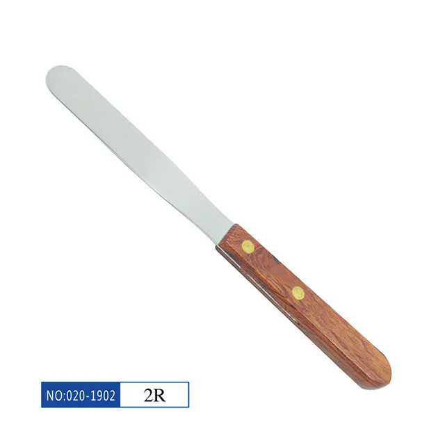 Alginate ערבוב טיח שיניים מפלדת אל חלד נירוסטה שיניים מעבדה gypsum spatula