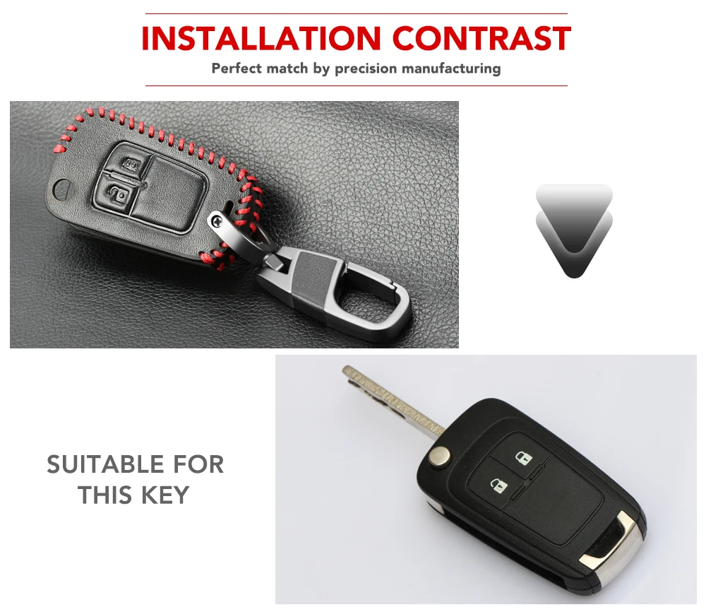 2 кнопки кожаный чехол для ключей автомобиля для Chevrolet Cruze fit Buick для OPEL Vauxhall Astra Corsa Antara Meriva Insignia