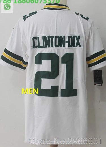 Блейк Мартинес Jimmy Graham Качественная мужская футболка для взрослых 12 Aaron Rodgers Clay Matthews 52 Ha Clinton-Dix 21 Green Bay - Цвет: For men