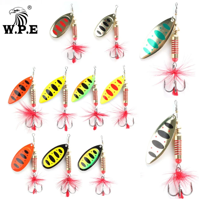 1pcs Spinner Bait Fishing Lures Spoon Lure 17.5g With Feather Treble Hooks 1#  Arttificial Bait Metal Wobblers Pike Tackle - AliExpress