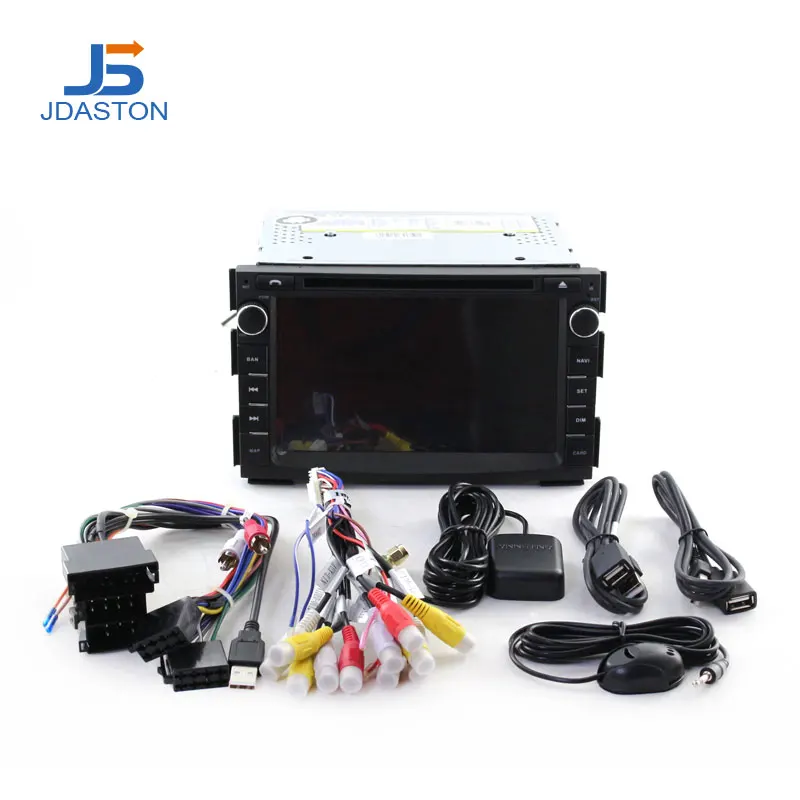 Cheap JDASTON Android 9.0 Car Multimedia Player For Kia Ceed 2009 2010 2011 2012 2 Din Car Radio GPS Navigation DVD WIIF Stereo Audio 4