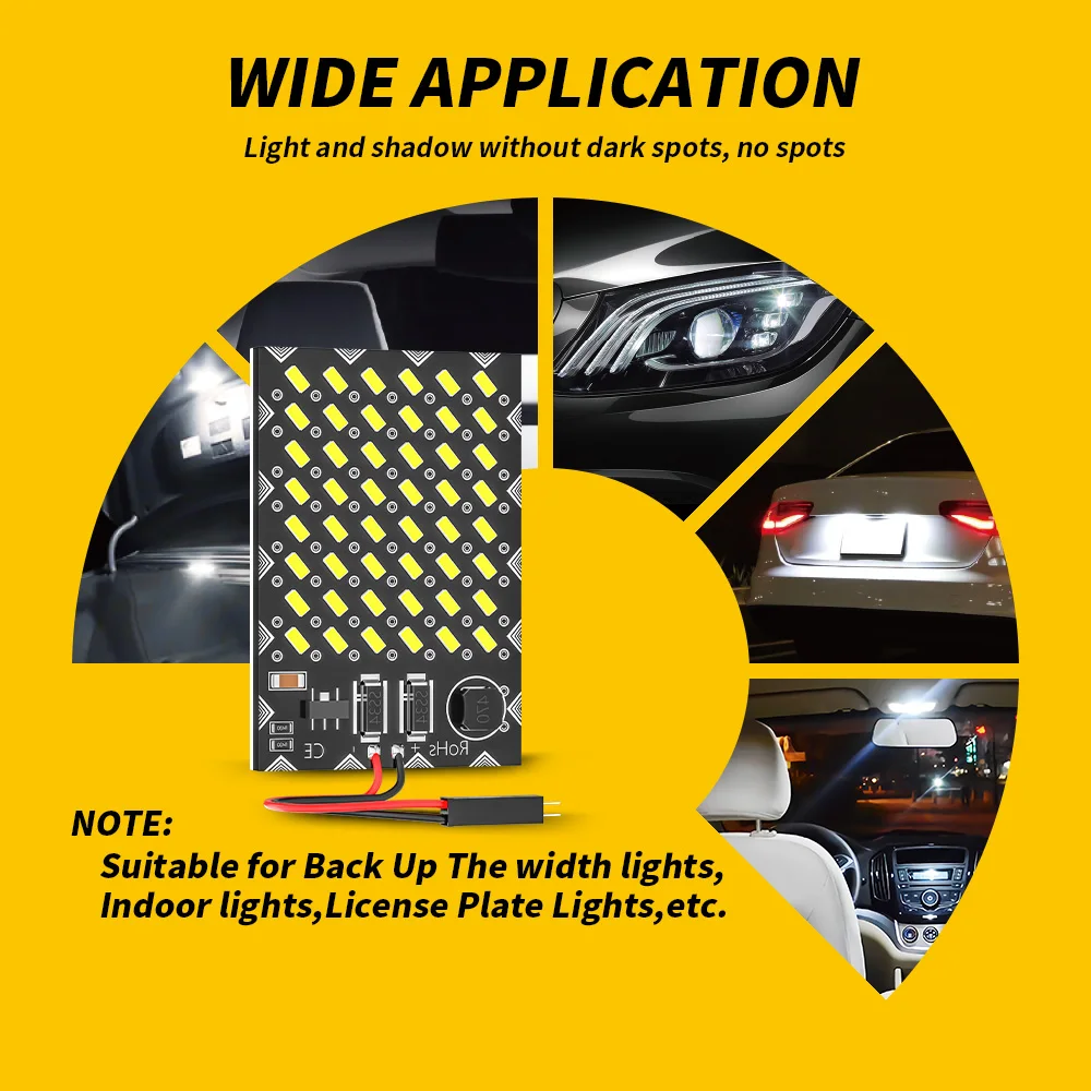 DXZ ڵ ׸     , ڵ , LED , ĵ 48SMD, 12V, 24V, WY5W, C5W, C10W, 佺, W5W, T10, 1 