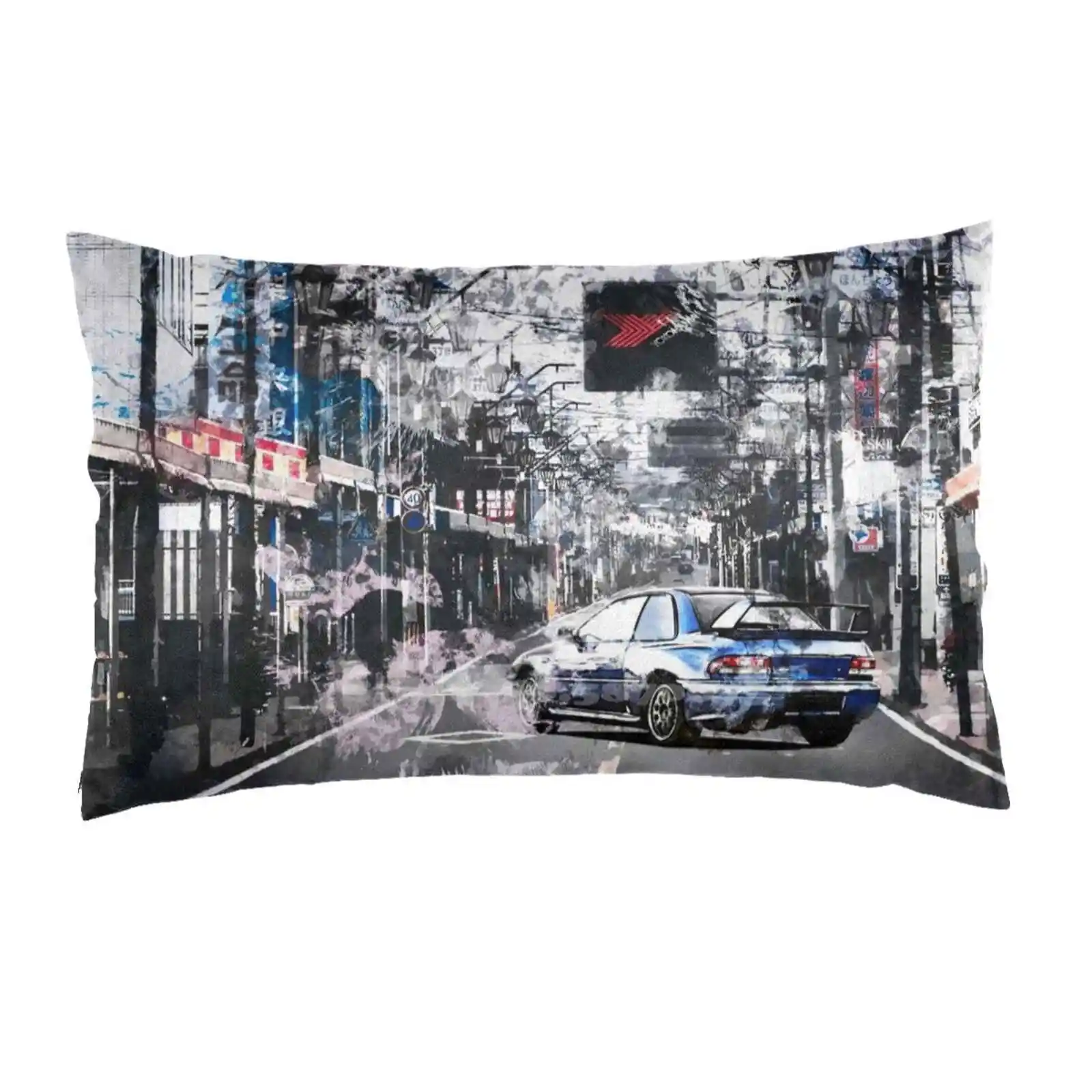 Impreza 22B Sti 1998 Mount Fujiyama Decorativo Tiro Biancheria Da Letto Cuscini Copertura Wrx Sti Racing Impreza Wrc Drift Japan Jdmcars