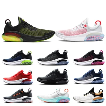 

2020 Platinum Tint Black White JOY RUN Knit FK Mens RIDE Running Shoes Racer University cushioning Light Men sports sneakers